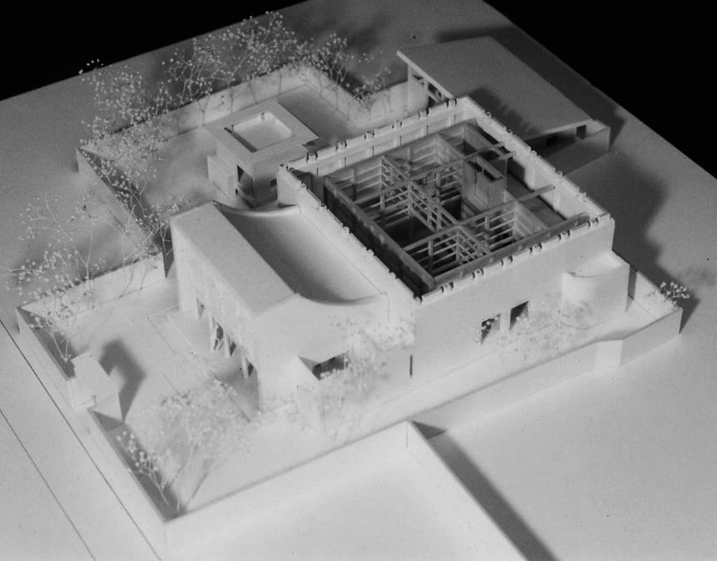 大阪の建築家・中平勝が設計した寺と庫裏