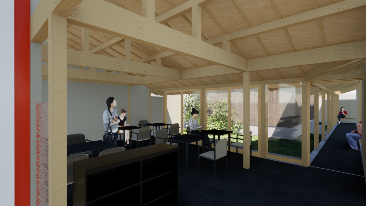 京都の老舗和菓子屋のリノベーションと増築計画。大阪の建築家、中平勝による設計